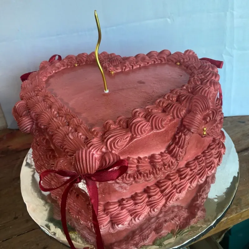 Cake en forma de Corazón 