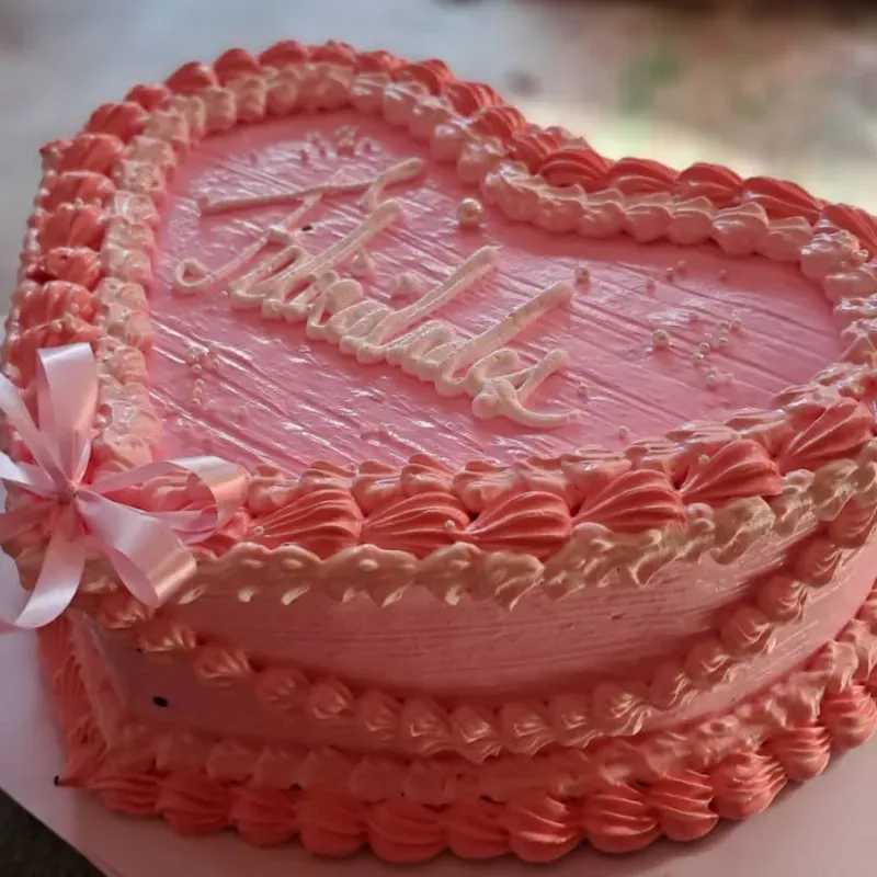 Cake en forma de Corazón 