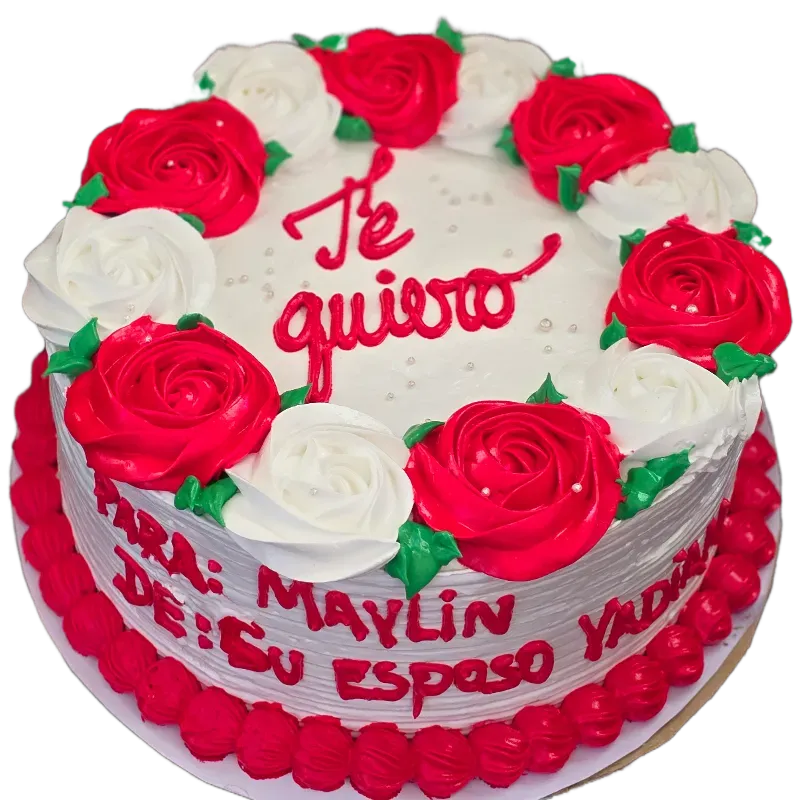 Cake sencillo decorado 