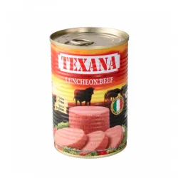 Carne de res enlatada tipo spam Texana