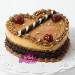 Chocoflan de Corazón (pequeño)