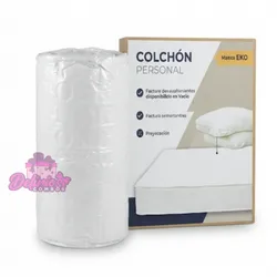 Colchón Personal Sellado al Vacio (Marca Eko)