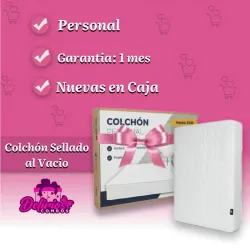 Colchón Personal Sellado al Vacio "Eko"