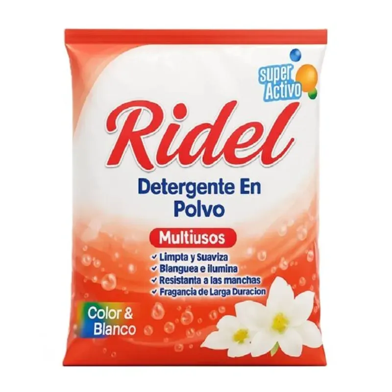 Detergente en Polvo " Ridel " 500 gr