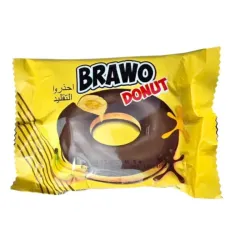 Donas Bravo de chocolate y plátanito