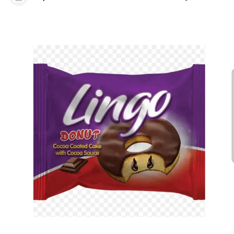 Donas Lingo de chocolate 