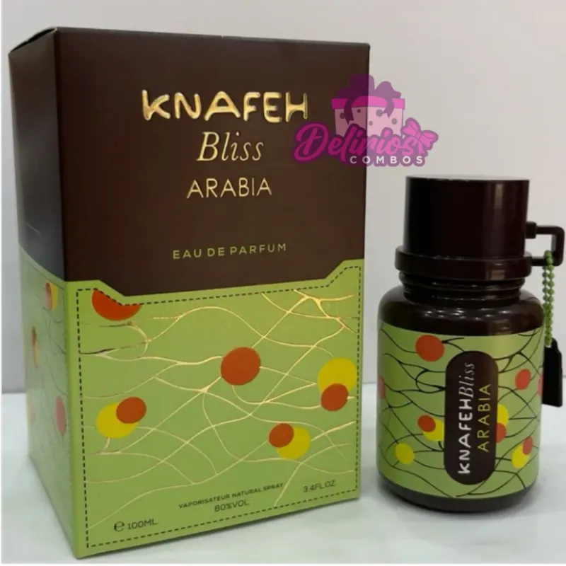 Fragancia de hombre (Knafeh Bliss Arabia)