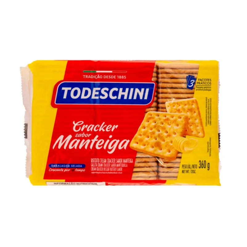 Galleta Sabor Mantequilla Todeschini 360 gr