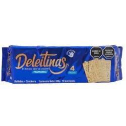 Galletas Deleitinas (Semidulce) 4 tacos