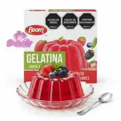 Gelatina de Frutos Rojos 🍓