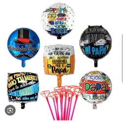 Globos con Temática para Papá de 10 pulgadas