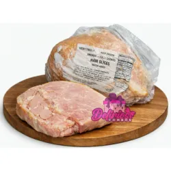 Jamón Pierna Lasqueado importado (oscilan entre 3 a 6 lbs)