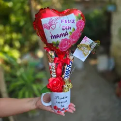 Jarra Temática Mamá Decoradas