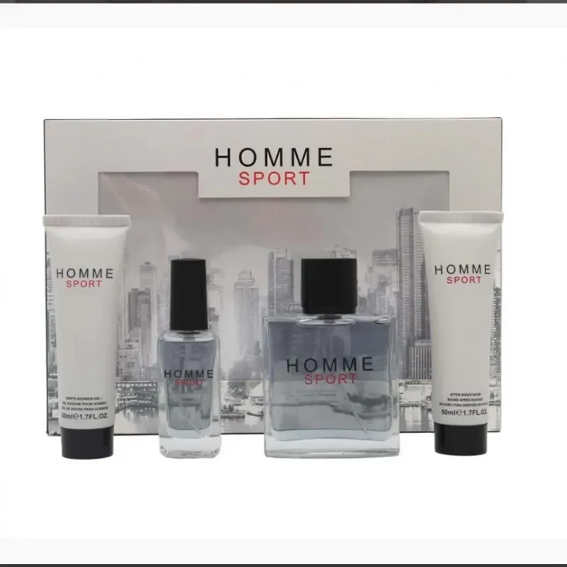 Juego de aseo para Papá marca Homme Sport 👨‍👧‍👦