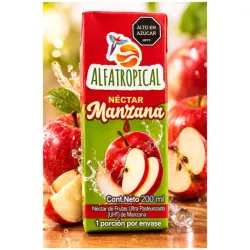 Jugo de cajita (manzana)