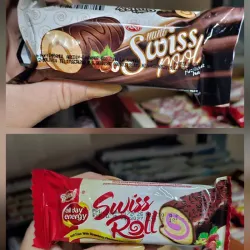 Swis Roll Chocolate y fresa