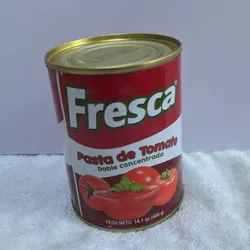 Lata de Pasta de Doble Concentrado de tomate 