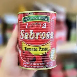 Lata de Pasta de Doble Concentrado de tomate 