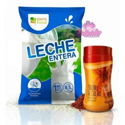 Leche en Polvo + Chocolate en Polvo