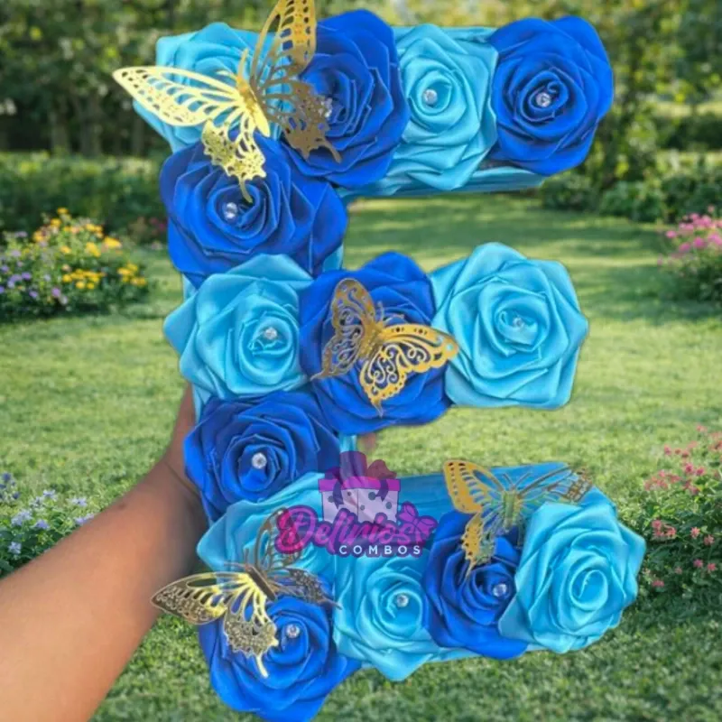 Letras Grande de rosas eternas