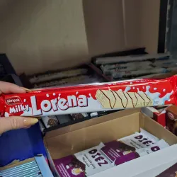 Lorena sorbeto de chocolate blanco