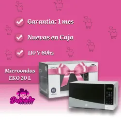 Microondas "Eko" de 20 Litros