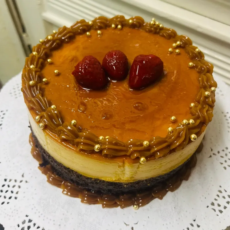 Mini Chocoflan 🟠❤️