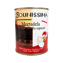 Mortadela de Pollo Especial Bounissima 340gr