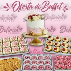 Oferta de Buffet con Pastel Alto