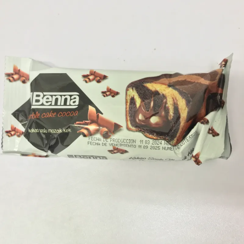 Panquesito Benna relleno con chocolate 