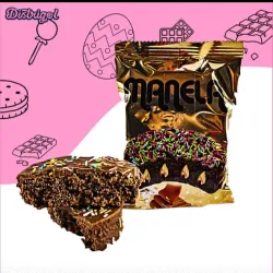 Paqnue Manela con grajeas de Colores de Chocolate 