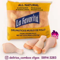Paquete de Muslos de pollo 10 lb de Msulos