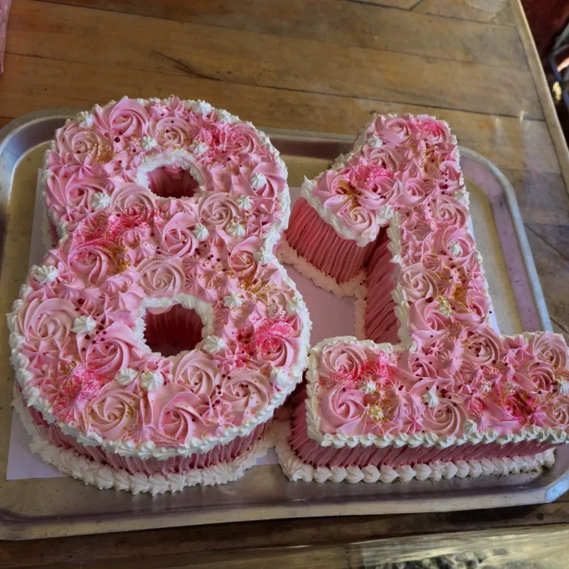 Pareja de Cake de Números 