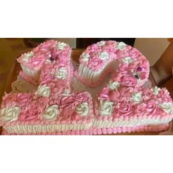 Pareja de Cake de Números 