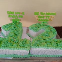 Pareja de Cake de Números 