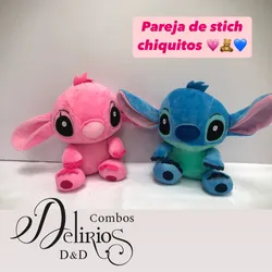 Pareja de stich chiquita 