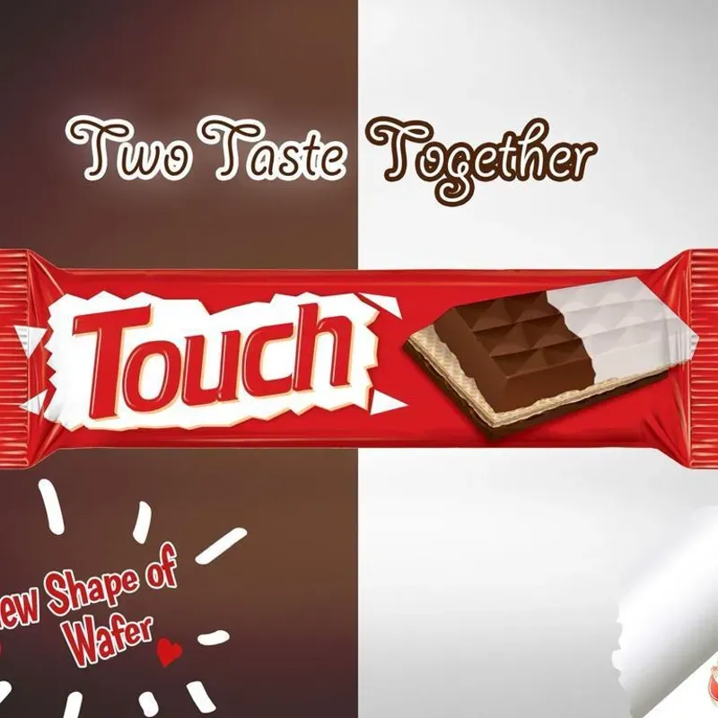 Peter  touch de chocolate negro y blanco 