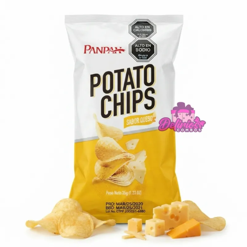 Potato Chips (Sabor Queso)