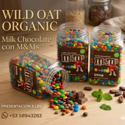 Potes de 3 lbs de M&M