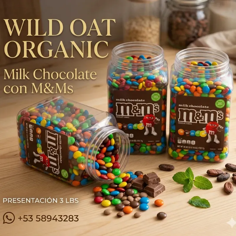 Potes de 3 lbs de M&M