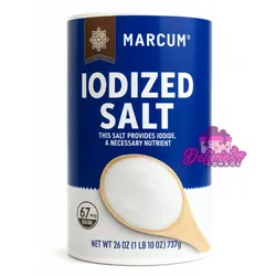 Sal fina de mesa (Iodized Salt)