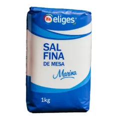 Sal fina de mesa marina  (1 kg / 2.2 lb) 