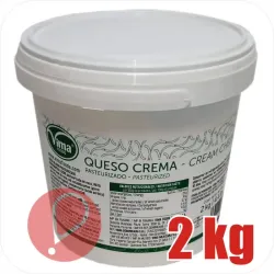 Queso Crema En Cubeta de 2kg "VIMA" 