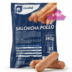 Paquete de Salchichas de pollo 