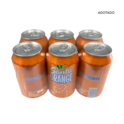 Set de 6 Refresco de Naranja 