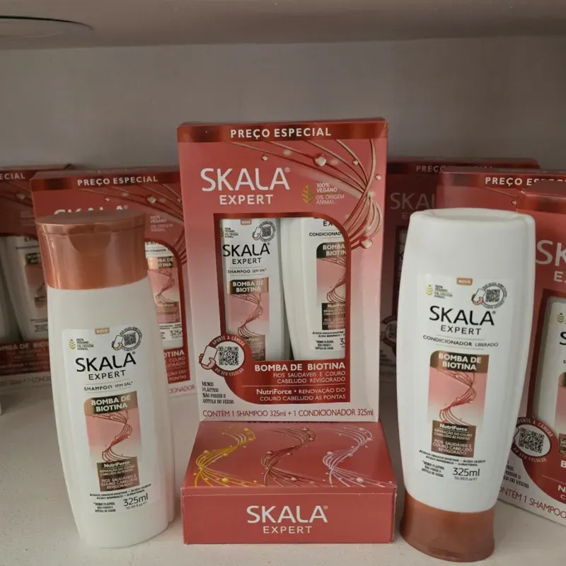 Shampoo y acondicionador (Skala) 