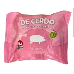 Sopita instantánea de Cerdo