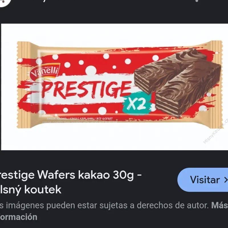 Sorbeto de chocolate negro Prestige
