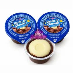 5 Vasitos de Chocolate