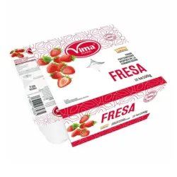 Blister de  4 Vasitos de yogurt de fresa 🍓 